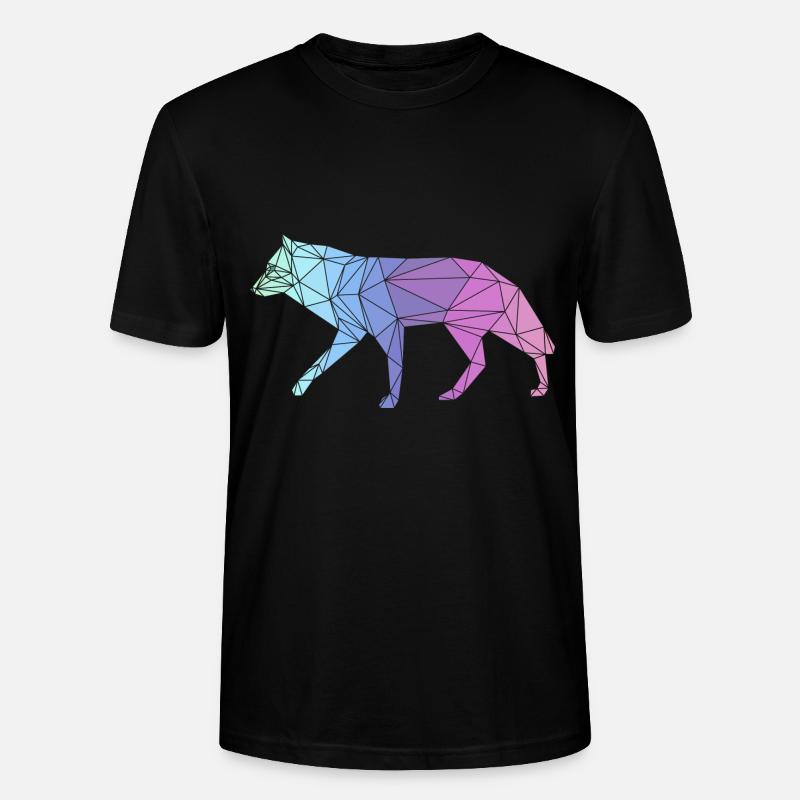 WOLF - Stanley/Stella Unisex Bio-T-Shirt CRAFTER - Schwarz