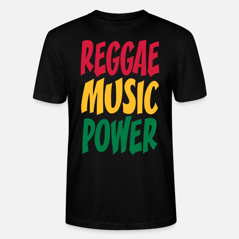 rasta Musikleistung - Stanley/Stella Unisex Bio-T-Shirt CRAFTER - Schwarz
