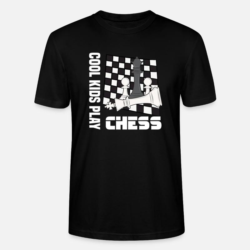 Échecs Proverbes - T-shirt bio CRAFTER Stanley Stella Unisexe - noir