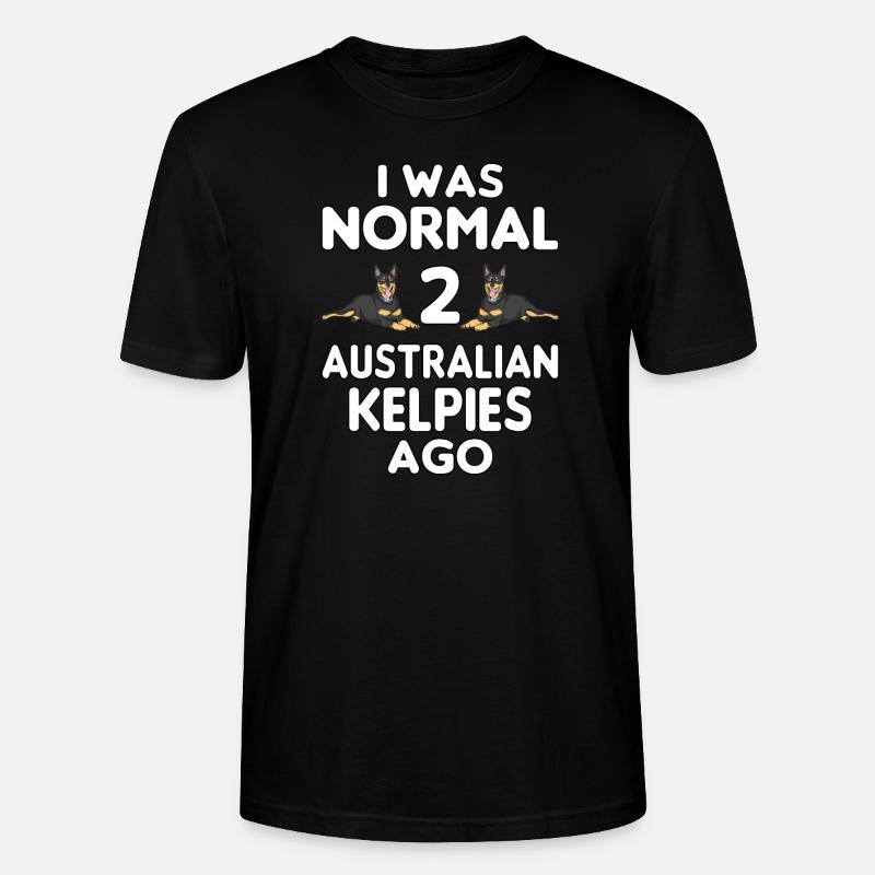 Australian Kelpie Hundebesitzer - Stanley/Stella Unisex Bio-T-Shirt CRAFTER - Schwarz