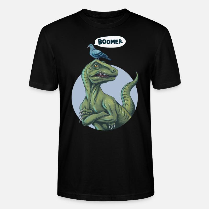 Evolution - Stanley/Stella CRAFTER Unisex Organic T-Shirt - black