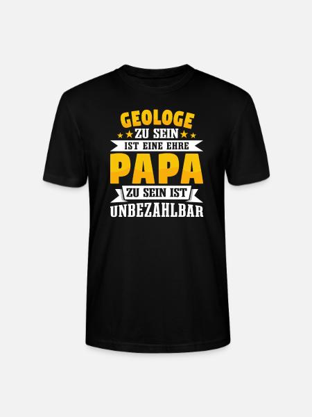 Geologe - Stanley/Stella Unisex Bio-T-Shirt CRAFTER - Schwarz