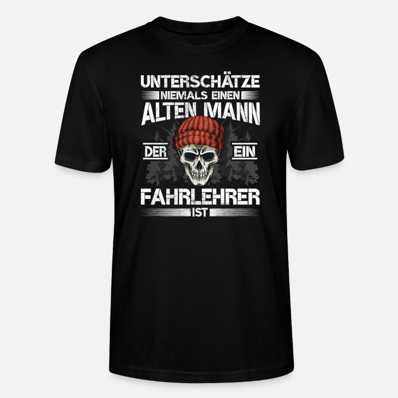 Fahrlehrer - Stanley/Stella Unisex Bio-T-Shirt CRAFTER - Schwarz