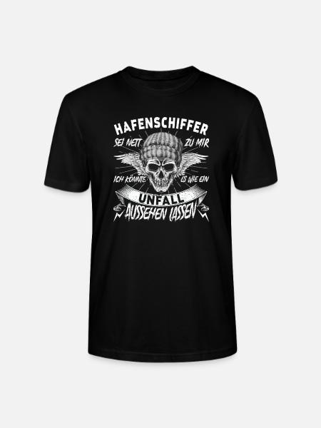 Hafenschiffer - Stanley/Stella Unisex Bio-T-Shirt CRAFTER - Schwarz