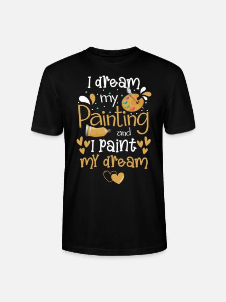 Painter Varnisher Craftsman - Stanley/Stella CRAFTER Unisex Organic T-Shirt - black