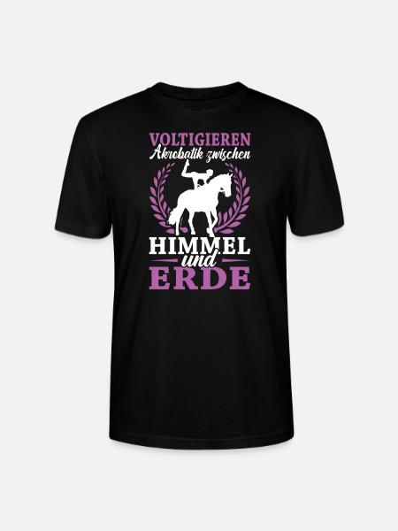 Voltigieren - Stanley/Stella Unisex Bio-T-Shirt CRAFTER - Schwarz