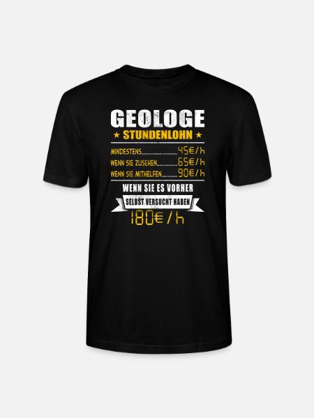 Geologe - Stanley/Stella Unisex Bio-T-Shirt CRAFTER - Schwarz