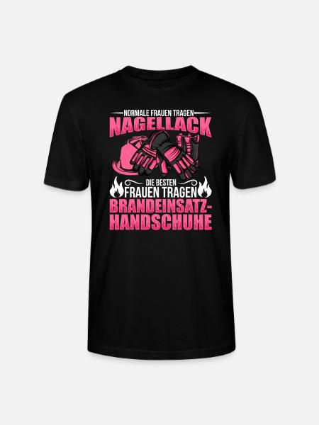 Feuerwehr - Stanley/Stella Unisex Bio-T-Shirt CRAFTER - Schwarz