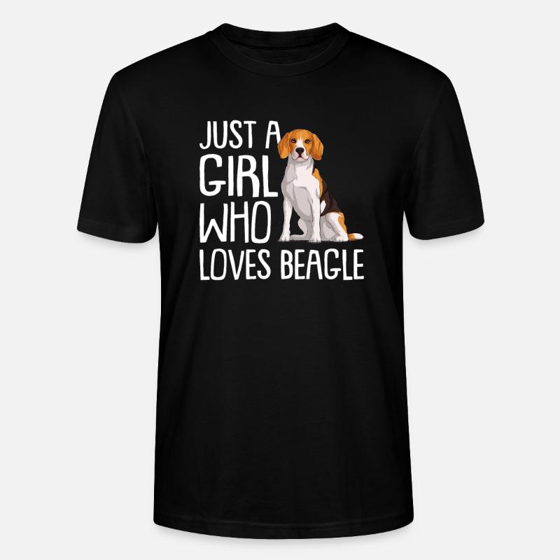 Beagle Chiens Cadeaux - T-shirt bio CRAFTER Stanley Stella Unisexe - noir