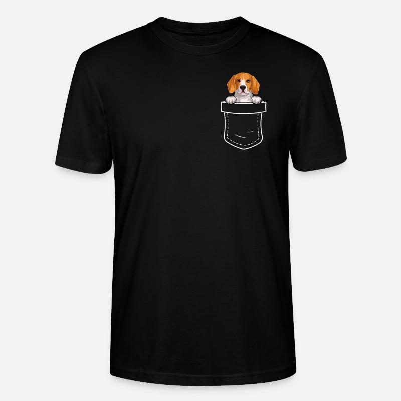 Beagle Chiens Cadeaux - T-shirt bio CRAFTER Stanley Stella Unisexe - noir