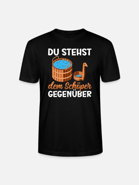Sauna - Stanley/Stella Unisex Bio-T-Shirt CRAFTER - Schwarz