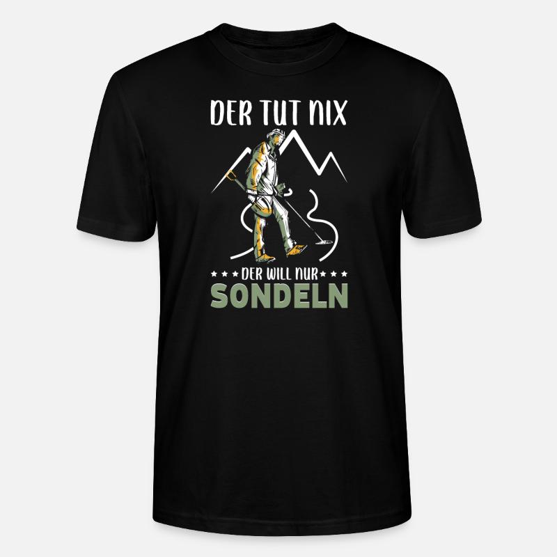 Sondeln - Stanley/Stella Unisex Bio-T-Shirt CRAFTER - Schwarz