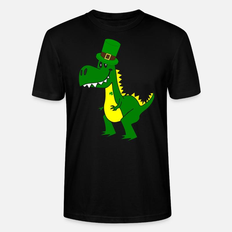 T-rex - Stanley/Stella Unisex Bio-T-Shirt CRAFTER - Schwarz