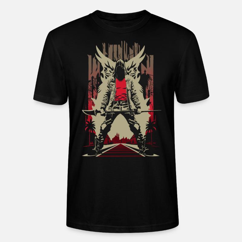 Straßenwächter - Stanley/Stella Unisex Bio-T-Shirt CRAFTER - Schwarz