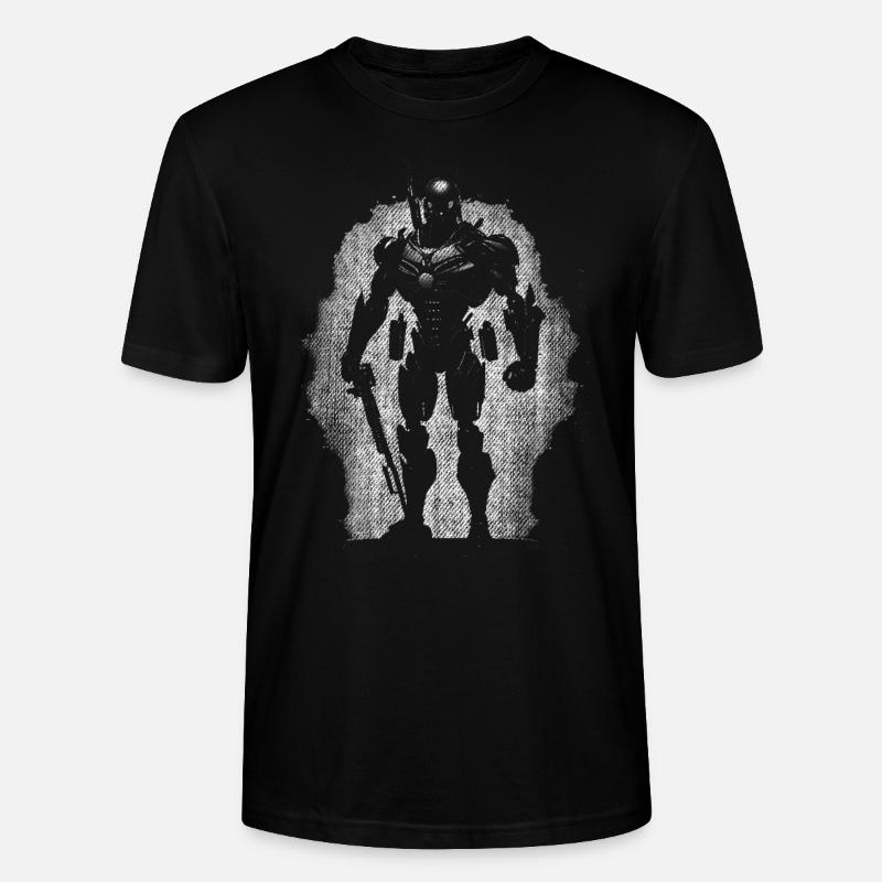 Killerroboter Killer Roboter - Stanley/Stella Unisex Bio-T-Shirt CRAFTER - Schwarz