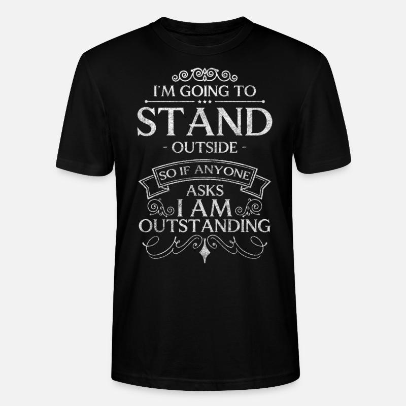 Partenaire idiot d’autodérision - T-shirt bio CRAFTER Stanley Stella Unisexe - noir