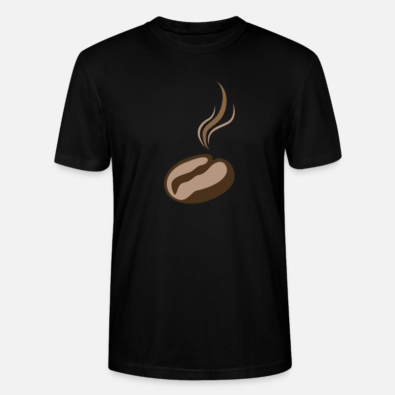 Kaffeebohne - Stanley/Stella Unisex Bio-T-Shirt CRAFTER - Schwarz
