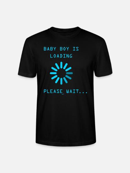 Baby Boy loading - Stanley/Stella Unisex Bio-T-Shirt CRAFTER - Schwarz