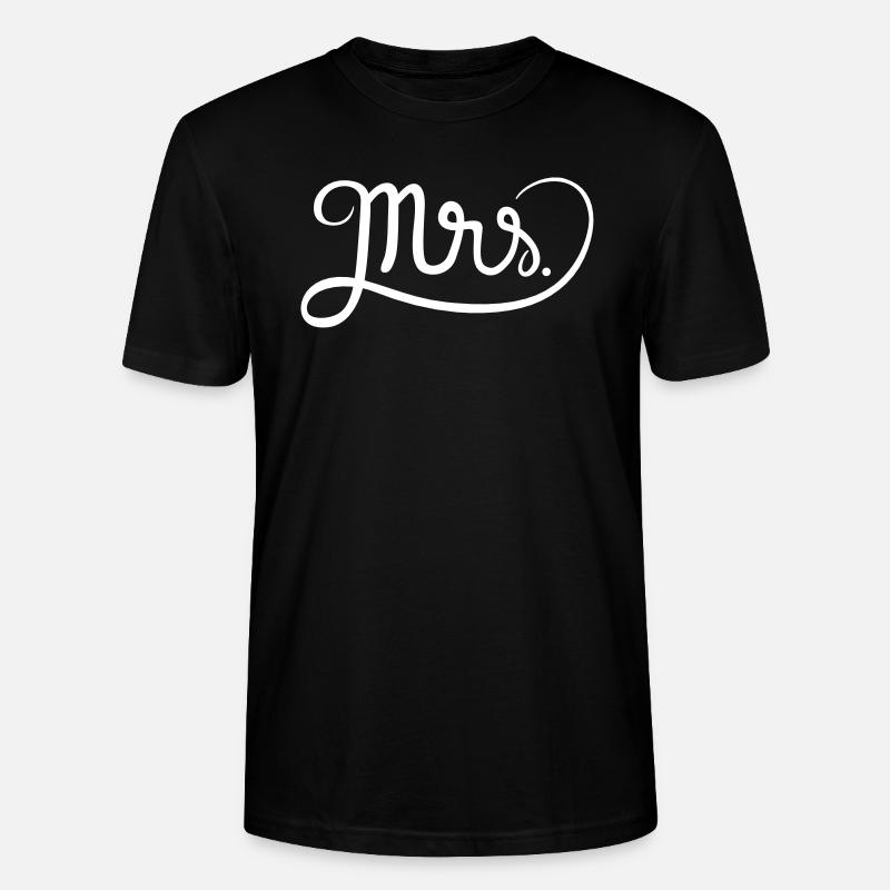 Mrs. - Stanley/Stella Unisex Bio-T-Shirt CRAFTER - Schwarz