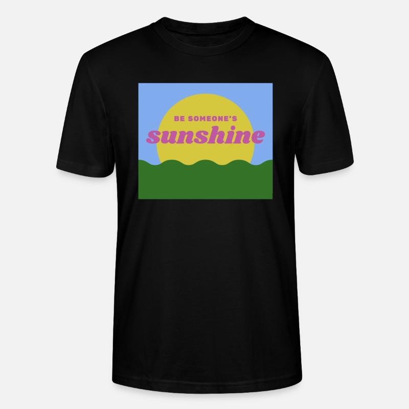 Sonnenschein - Stanley/Stella Unisex Bio-T-Shirt CRAFTER - Schwarz