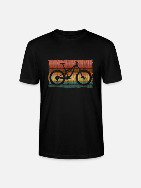 mountain bike - Stanley/Stella CRAFTER Unisex Organic T-Shirt - black