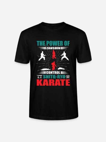 Shito-Ryu Karaté Zanshin Design - T-shirt bio CRAFTER Stanley Stella Unisexe - noir