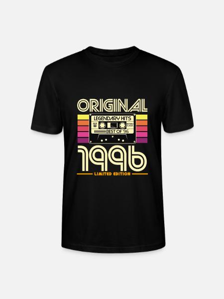 Original 1996 Limited Edition - Stanley/Stella CRAFTER Unisex Organic T-Shirt - black