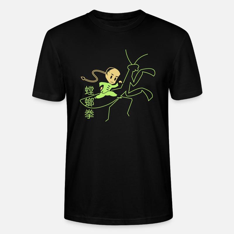 Mantisstyle - Stanley/Stella Unisex Bio-T-Shirt CRAFTER - Schwarz