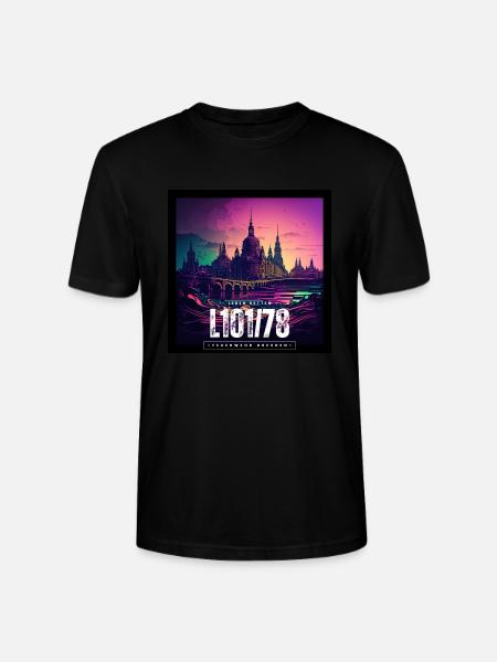 Skyline Dresden - Stanley/Stella Unisex Bio-T-Shirt CRAFTER - Schwarz