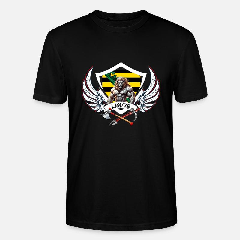 Logo - Stanley/Stella Unisex Bio-T-Shirt CRAFTER - Schwarz