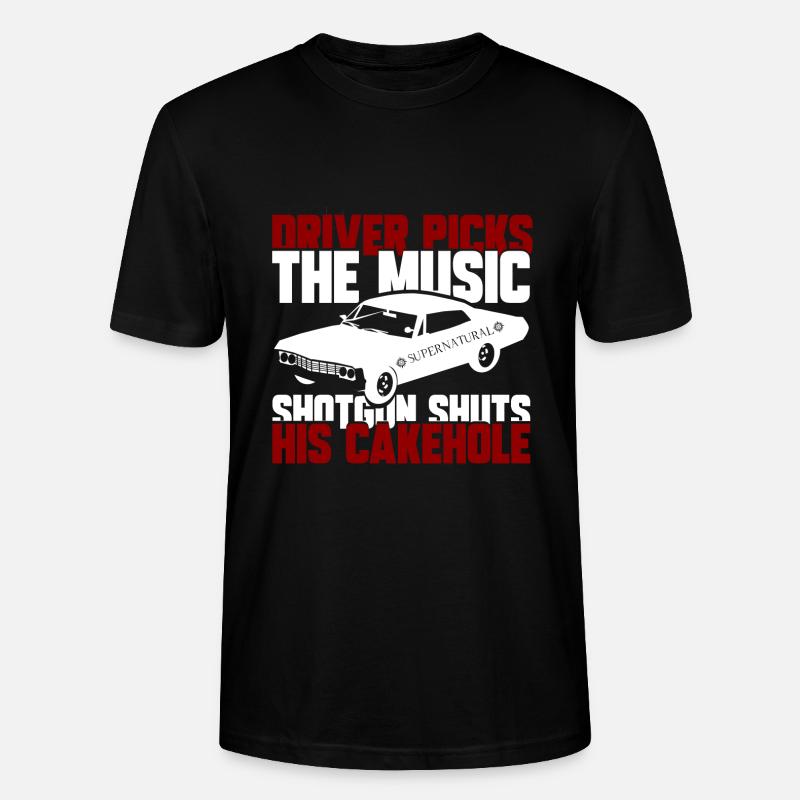 DRIVER, GESCHENK - Stanley/Stella Unisex Bio-T-Shirt CRAFTER - Schwarz