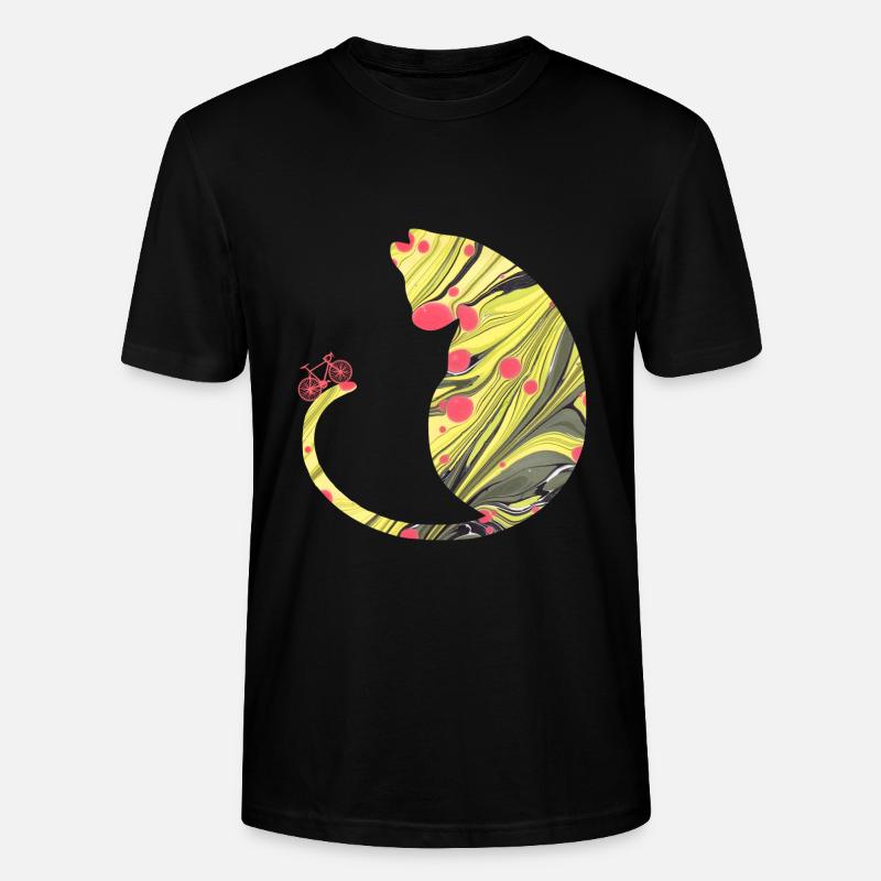 Bicyclette E 114 - T-shirt bio CRAFTER Stanley Stella Unisexe - noir