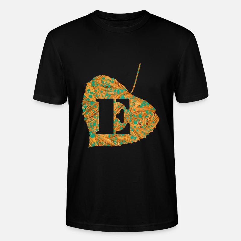 Feuille E 95 E - T-shirt bio CRAFTER Stanley Stella Unisexe - noir