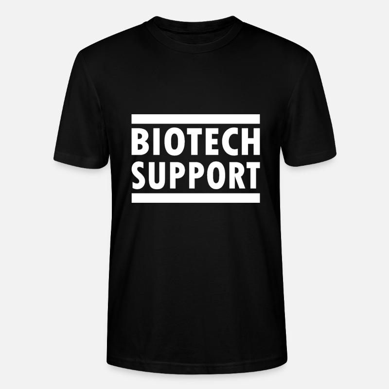biotech support - Stanley/Stella Unisex Bio-T-Shirt CRAFTER - Schwarz