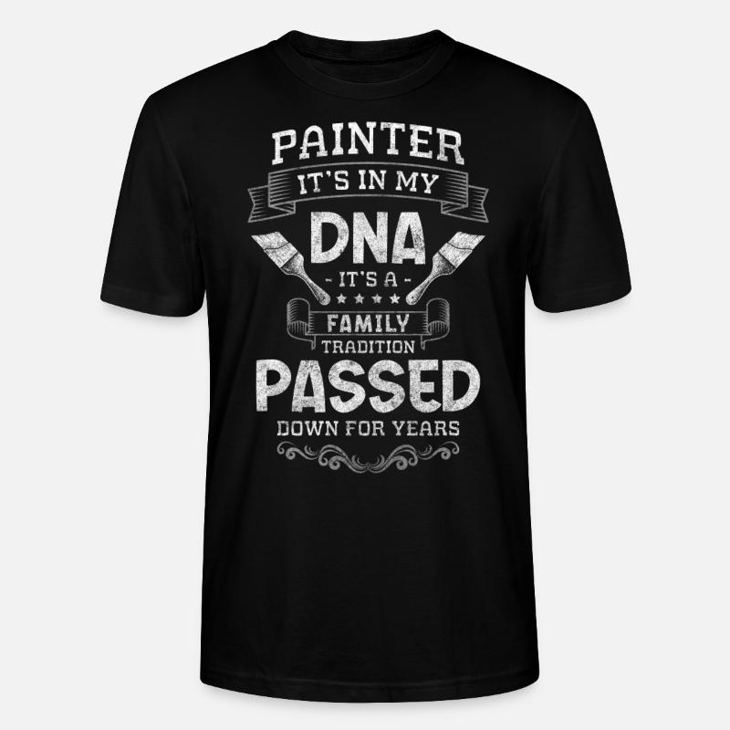 Varnisher Paint Paint Master Painter - Stanley/Stella CRAFTER Unisex Organic T-Shirt - black