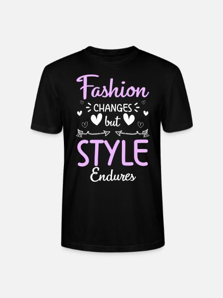 Mode Kleidung Laufsteg - Stanley/Stella Unisex Bio-T-Shirt CRAFTER - Schwarz