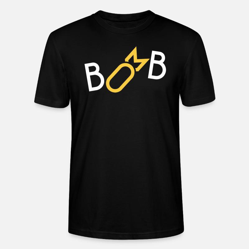 Bomb - Bombe - Stanley/Stella Unisex Bio-T-Shirt CRAFTER - Schwarz