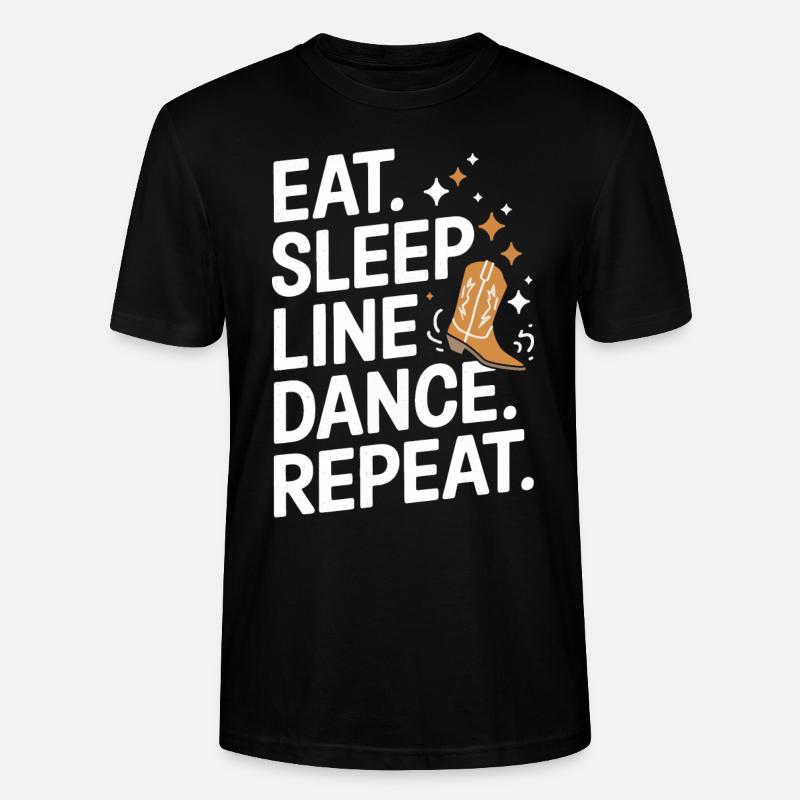 Danse en ligne Danseurs - T-shirt bio CRAFTER Stanley Stella Unisexe - noir