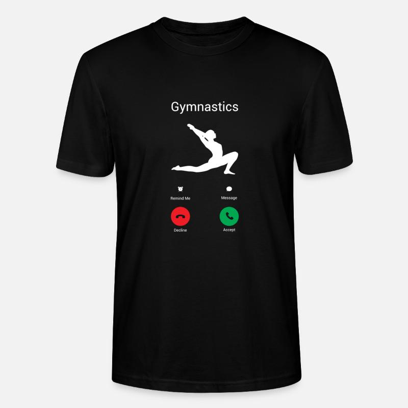 Gymnastik ruft! - Stanley/Stella Unisex Bio-T-Shirt CRAFTER - Schwarz