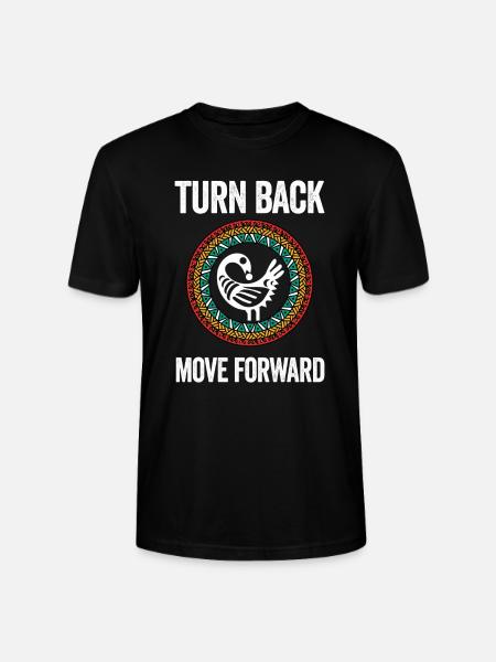 Symbole Sankofa Adinkra Ghana Noir - T-shirt bio CRAFTER Stanley Stella Unisexe - noir