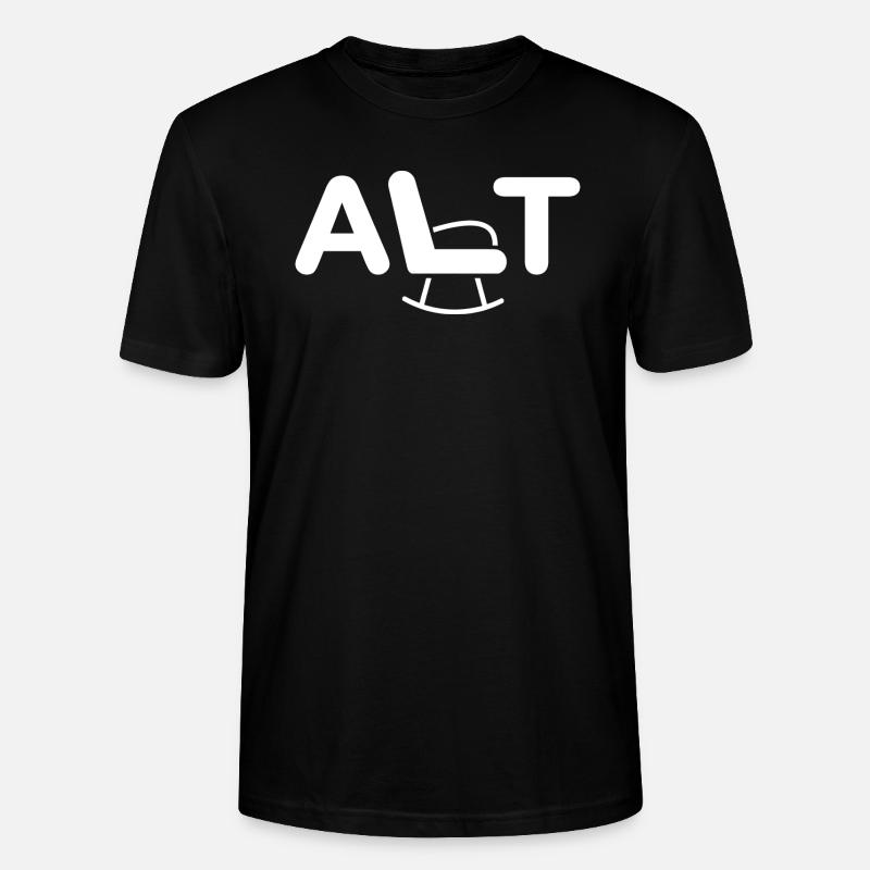 Alt - Old - Stanley/Stella Unisex Bio-T-Shirt CRAFTER - Schwarz