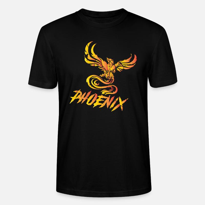 Phönix - Stanley/Stella Unisex Bio-T-Shirt CRAFTER - Schwarz