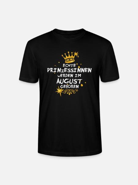 August - Stanley/Stella Unisex Bio-T-Shirt CRAFTER - Schwarz