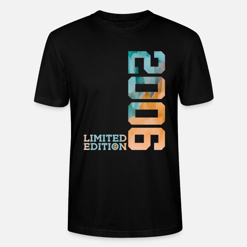 20E ANNIVERSAIRE ÉDITION LIMITÉE 2006 - T-shirt bio CRAFTER Stanley Stella Unisexe - noir
