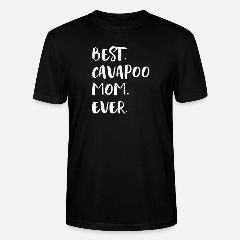 Cavapoo Cavoodle - Stanley/Stella Unisex Bio-T-Shirt CRAFTER - Schwarz