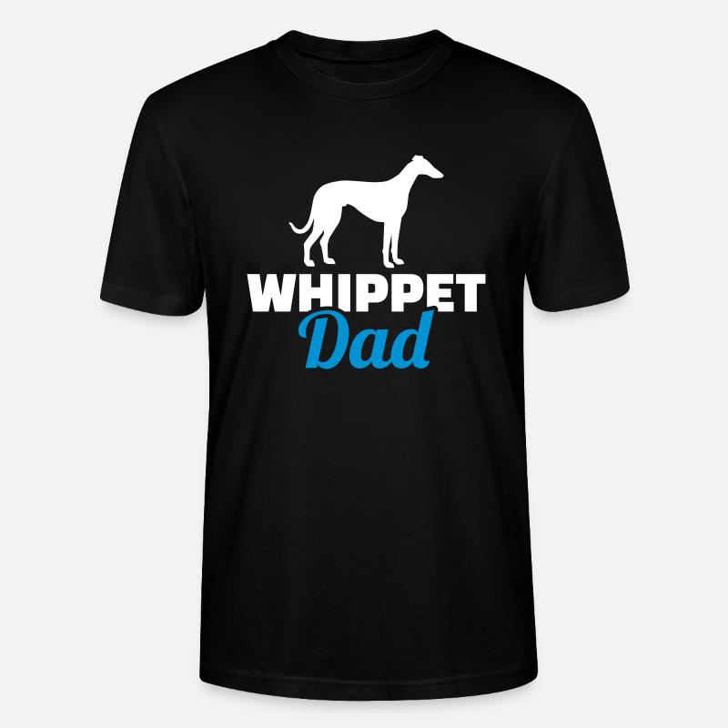 Whippet - Stanley/Stella Unisex Bio-T-Shirt CRAFTER - Schwarz
