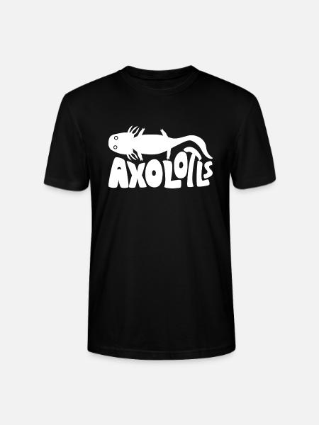axolotl - T-shirt bio CRAFTER Stanley Stella Unisexe - noir