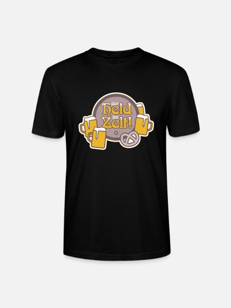 der Held im Zelt - Stanley/Stella Unisex Bio-T-Shirt CRAFTER - Schwarz