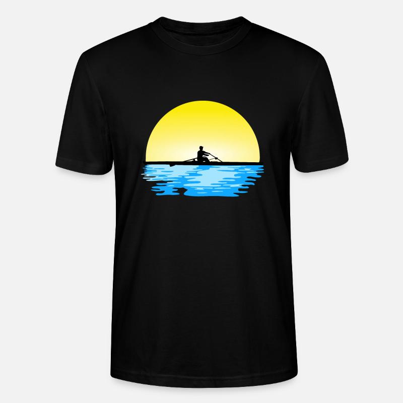 Aviron - Rameur - Rameurs - T-shirt bio CRAFTER Stanley Stella Unisexe - noir
