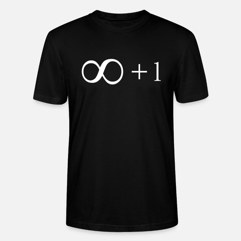 Unendlich + 1 - Stanley/Stella Unisex Bio-T-Shirt CRAFTER - Schwarz